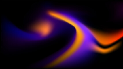 ABSTRACT DARK BACKGROUND ELEGANT GRADIENT MESH ORANGE PURPLE SMOOTH COLOR DESIGN VECTOR TEMPLATE GOOD FOR MODERN WEBSITE, WALLPAPER, COVER DESIGN 