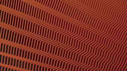 Red orange zig zag stripes lines abstract background for backdrop or presentation