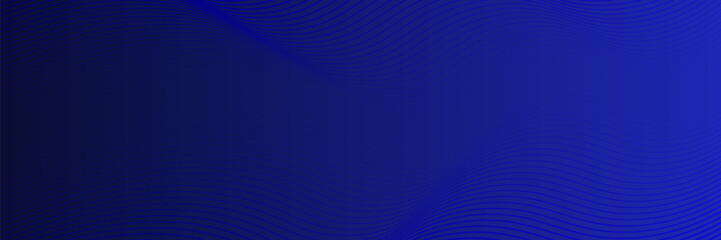 Futuristic abstract background with glowing wave. Shiny moving lines design element. Modern blue gradient flowing wave lines. Technology concept.