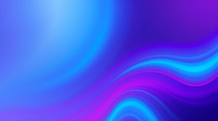 Naklejka premium Vibrant Blue and Purple Abstract Digital Art 