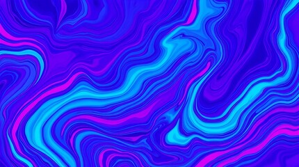  Abstract Fluid Blue & Purple Swirl Background
