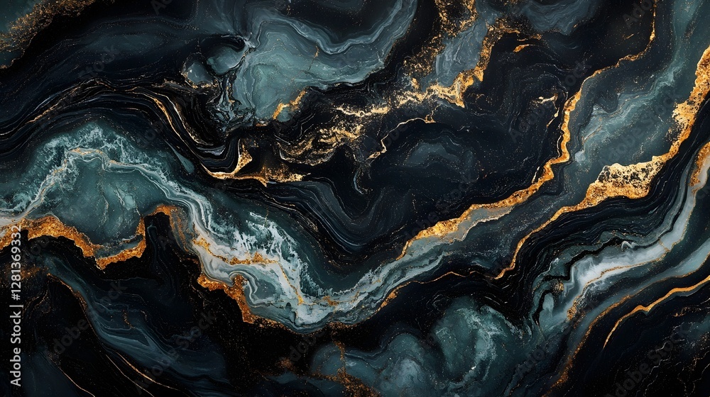 Aufkleber Mesmerizing Geode Crystals   Captivating Natural Mineral Formations Showcasing Intricate Patterns and Vibrant Colors  This image captures the breathtaking beauty and complexity of a geode