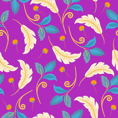 Ethnic Ikat floral seamless pattern. Embroidery , floral vintage pattern.print striped ornament floral. Texture textile background vector illustration ornate elegant luxury vintage retro style