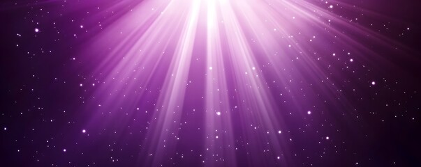 Fototapeta premium Mesmerizing Purple Gradient Background with Blurred Light Rays and Minimalistic Design