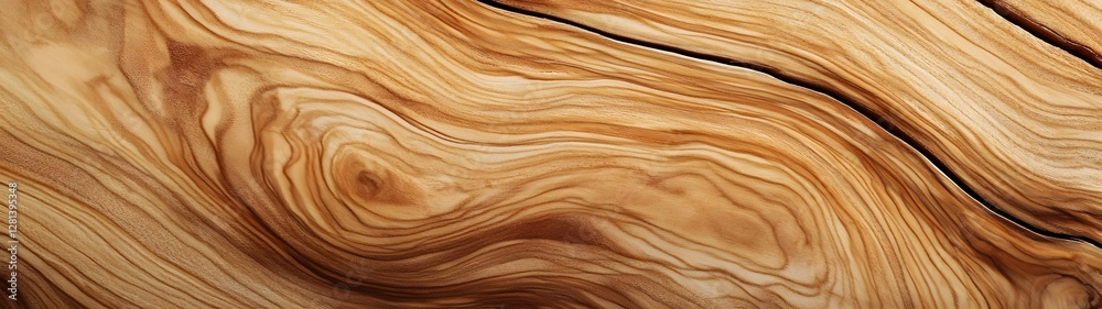 Aufkleber swirling wooden waves texture natural material with smooth organic abstract surface and design patte