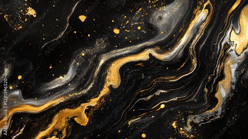 Poster this striking abstract painting features a mesmerizing marble like surface with swirling brushstroke