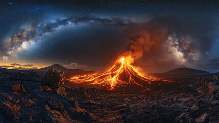 Fototapeta premium Discover lava