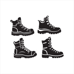 vector illustration of a shoe