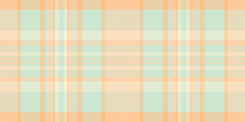 Subtle pastel plaid pattern in peach and mint green.  Perfect for backgrounds, textiles, and crafting projects.