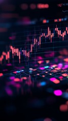 Abstract Financial Data Visualization