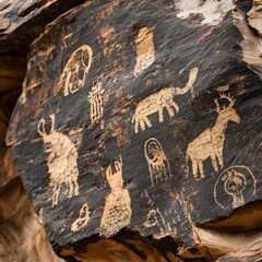 An old, weathered stone wall with a rough texture, showcasing its historic charm and timeless strength.