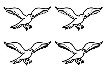 Elegant Osprey Vector Design