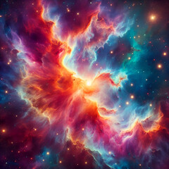 Naklejka premium abstract space background