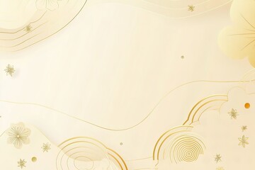 Elegant Beige Background with Golden Geometric Patterns and Delicate Lines: Perfect for Luxury Branding, Invitations, Websites, and Premium Design Projects. Adds a touch of sophisticated glamour and  