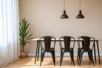 Modern Minimalist Dining Room Interior Design