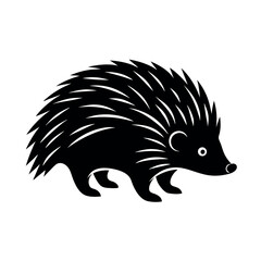 Nature Inspired Porcupine Silhouette Vectors
