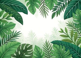 green leaf frame