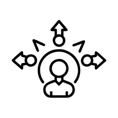 Management Opportunity Chance Icon