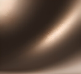 Fototapeta premium Neon gradient wave light in bronze tones on dark background creates futuristic and vibrant visual effects for modern tech or artistic abstract illustrations. Generative AI