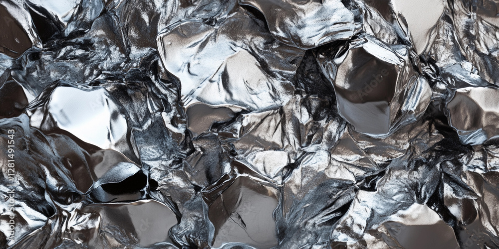 Poster lithium texture concept showcasing raw metallic surfaces. generative ai
