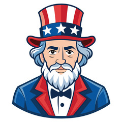 uncle sam vector	
