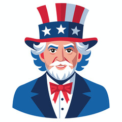 uncle sam vector	