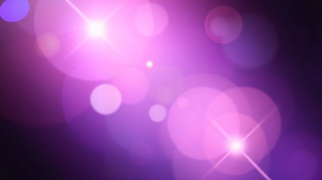 Dreamlike surreal wallpaper with bright lens flares on a round aura gradient background.