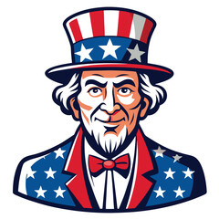 uncle sam vector	