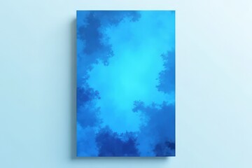 Abstract Blue Sky Art Print - Tranquil Sky Design for Home Decor