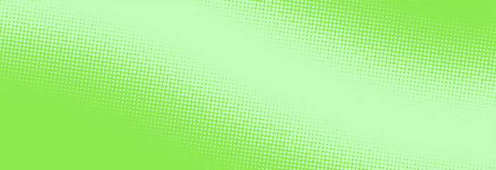 Green pop art retro comic background with halftone dots design, vector illustration EPS10
