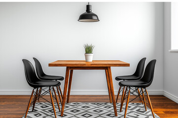 Modern Minimalist Dining Room Interior Design