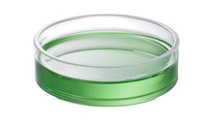 Microbial plates containing green microbial culture media