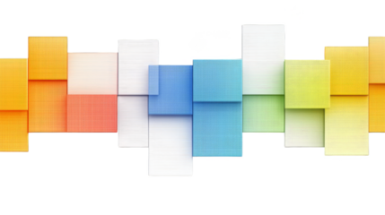 Colorful abstract background with dynamic squares and grid pattern, a modern vibrant design