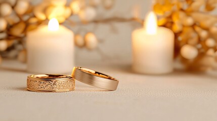 wedding ring with a vintage-inspired design, featuring engraved patterns and a brushed metal finish, centered on a white background vintage wedding ring, engraved patterns, brushed metal finish, 