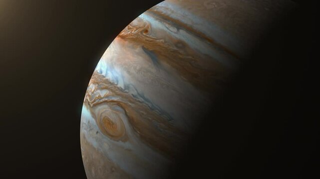 Jupiter Orbit Detail 
Fifth planet from the Sun and the largest in the Solar System.