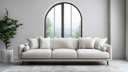 Modern Minimalist Living Room Interior Design