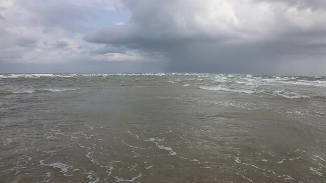Northern Denmark where there is the incredible clash of two seas The North Sea and the Baltic Sea which do not mix with each other due to the different salinity