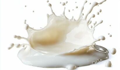Milk Splash in Motion