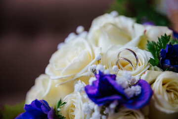 Wedding Rings and Flowers – Symbols of Eternal Love