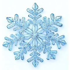 Beautiful Crystal Snowflake Design