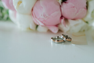 Wedding Rings and Flowers – Symbols of Eternal Love