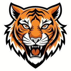 Tiger vector design for logo and sports brands