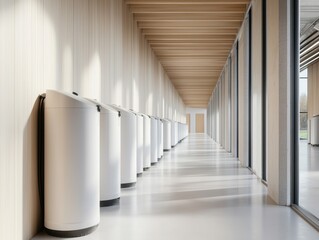 AI-assisted robotic milking machine monitoring dairy cows  health, ensuring efficient and humane milk production