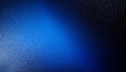 Obraz premium smooth gradations of blue and black with grainy noise