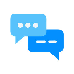 Fototapeta premium social networking chat bubble vector icons, perfect for web design, app development, and social media projects. High-quality vector illustrations available.