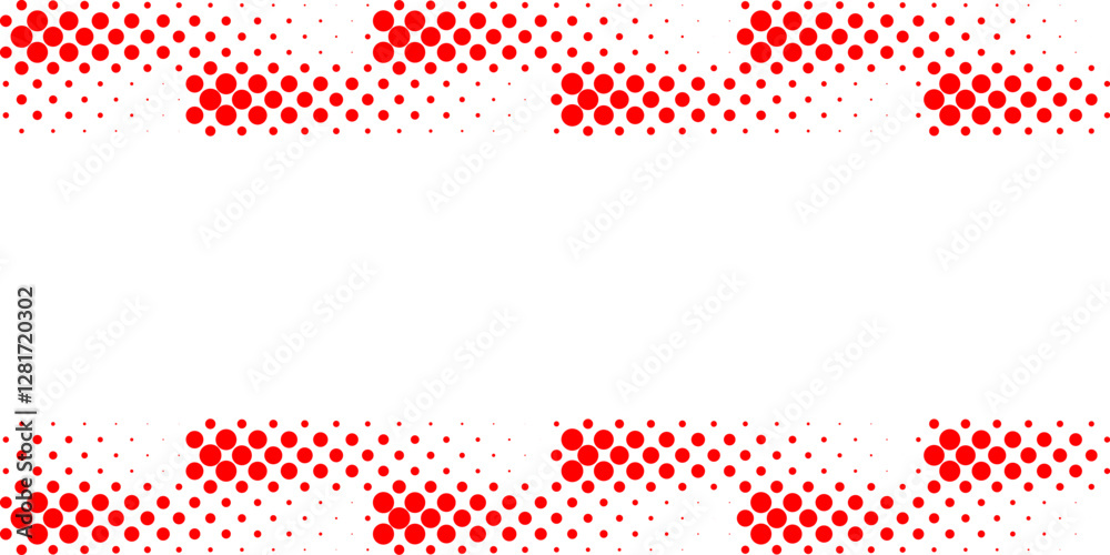 Poster background vector design with halftone effect. abstract gradient round dots.
