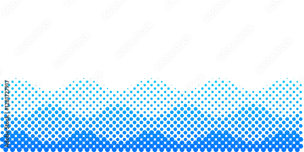 Aufkleber background vector design with halftone effect. abstract gradient round dots.