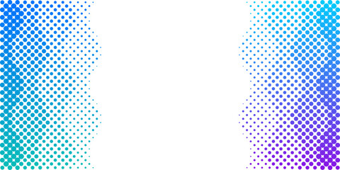 Background vector design with halftone effect. Abstract gradient round dots.