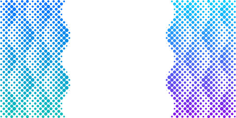 Background vector design with halftone effect. Abstract gradient round dots.
