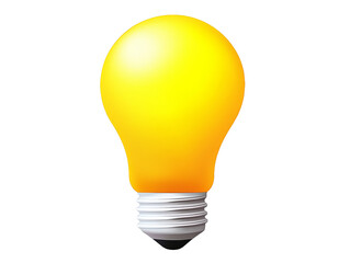 [Transparent Background PNG]Bright Idea Light Bulb Illustration